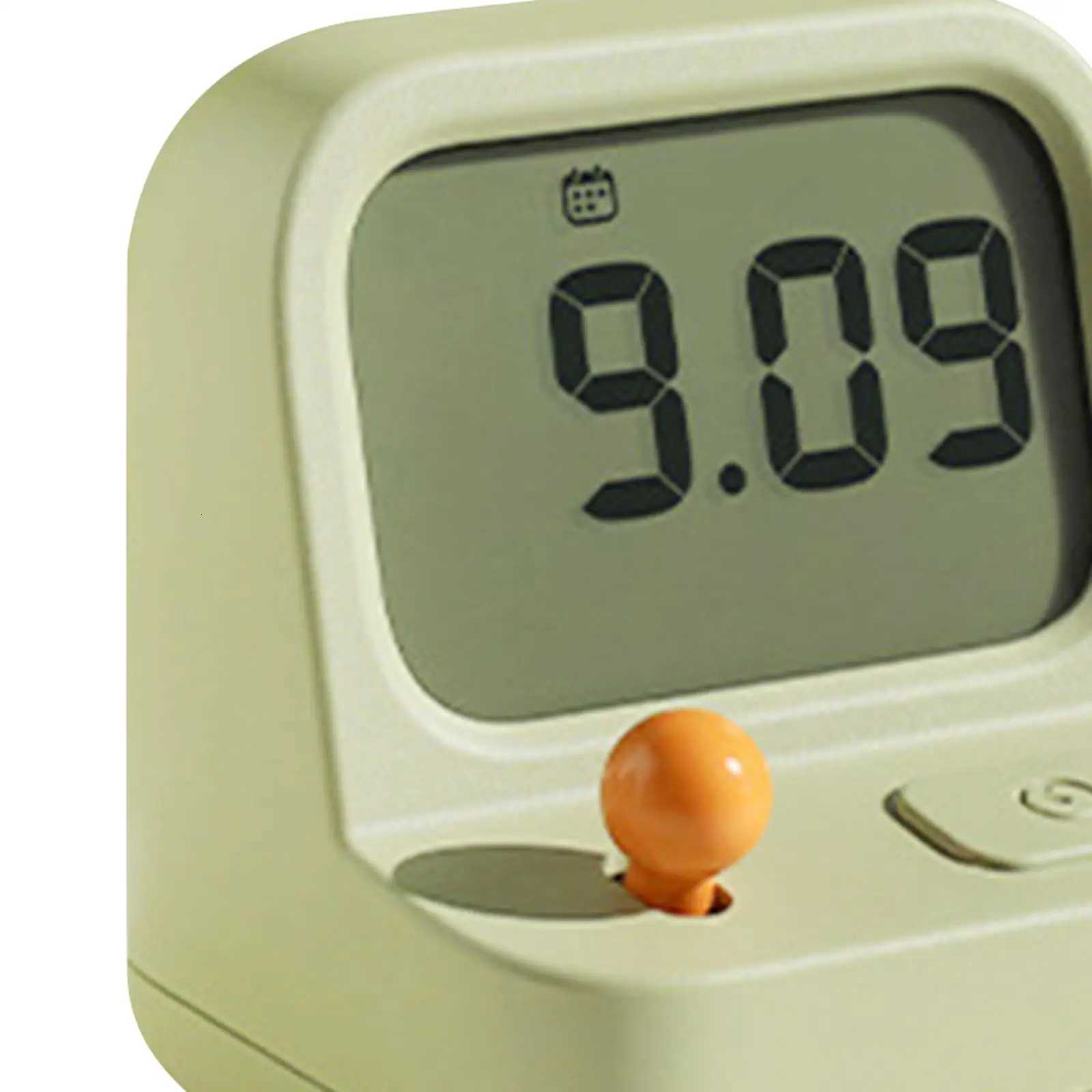 Alarm Clocks Snooze Digital Clock Novelty Silent Table Clock Cartoon Shaped Alarm Clocks Silent Non Ticking for Kids Desk Clock M251205 - view 6