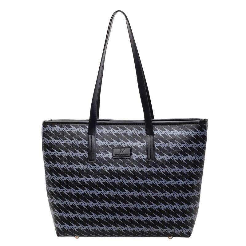 Tote for Women Large Capacity Niche Crossbody Printed College Student Class Commuter Shoulder Bag Handbag