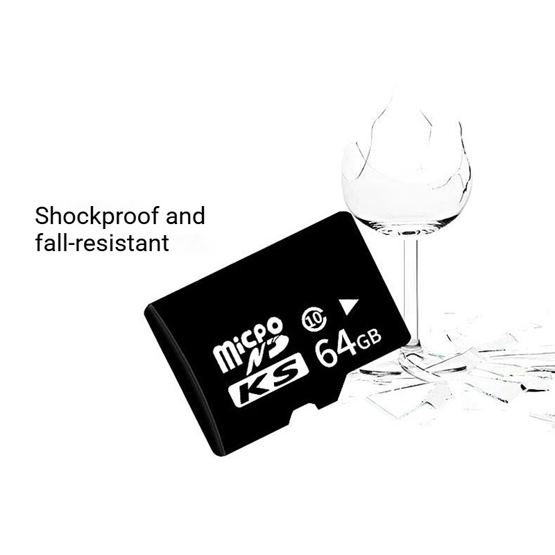 16GB TF Card Kids Camera 32GB Memory Card Flash Memory Card Micro 64GBSD Card for Mobile Phone Driving Recorder MP3 Photo Camera