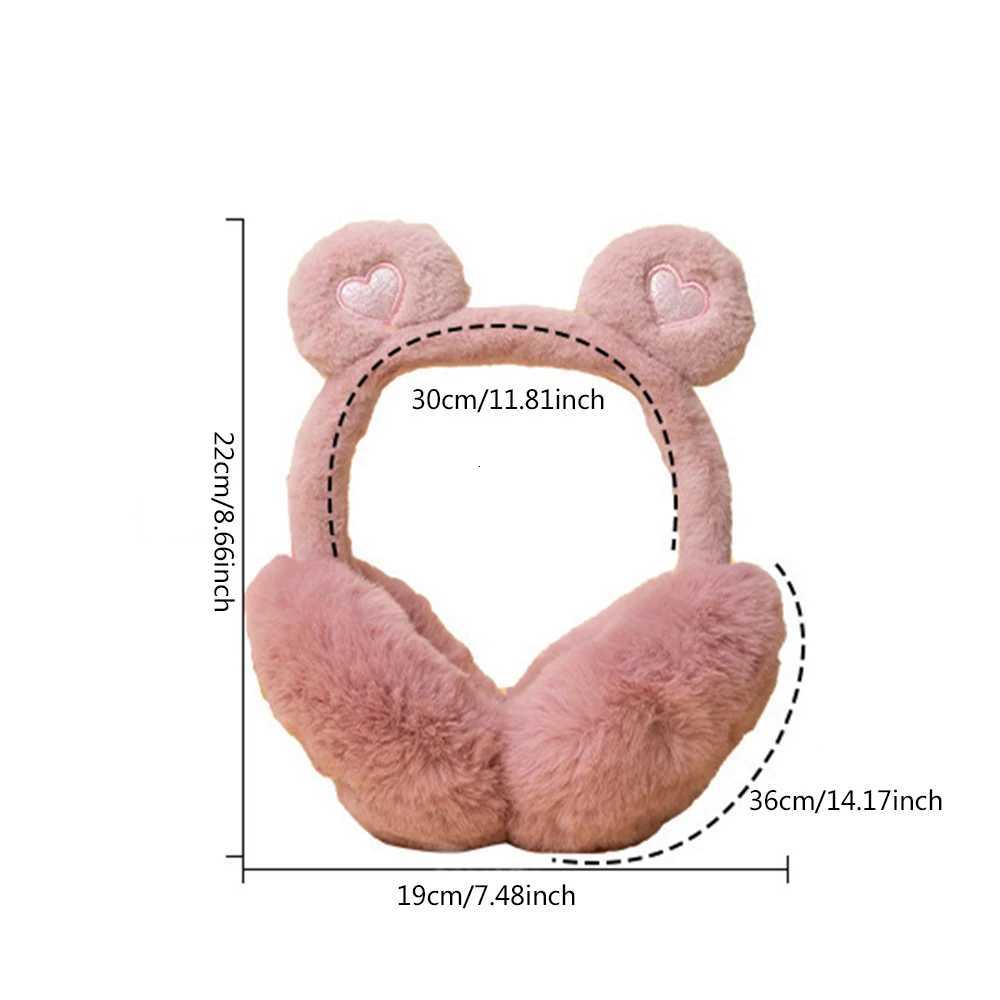 New Cute Cat Ear Warmers Glitter Ears Plush Earmuffs Winter Warm Women Ear Flap Lovely Girls Ear Muffs Cold Protection Ear CoverXJ251205 - view 7