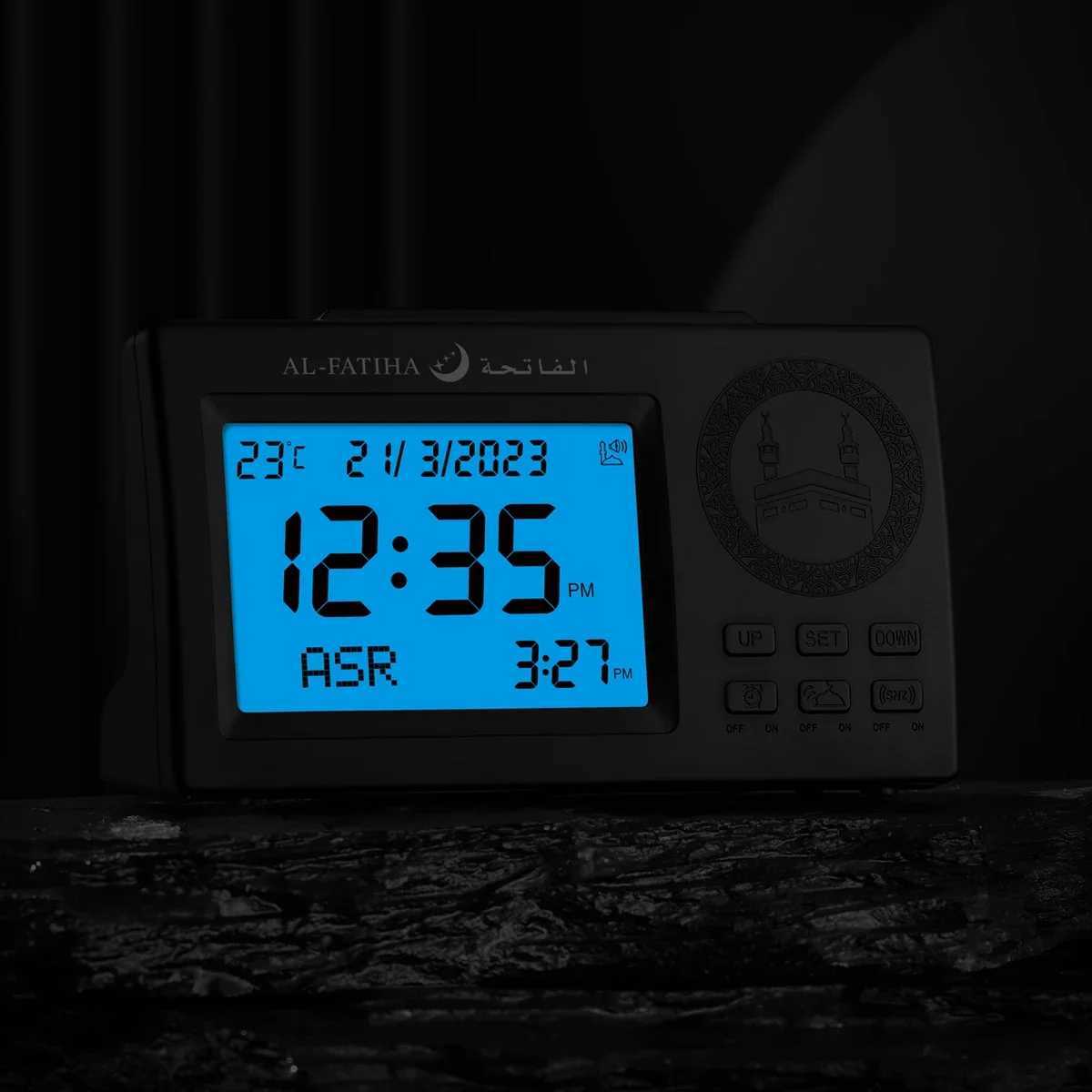 Digital LED Azan Clock Muslim Islamic Islam stylish Azan Adhan Prayer Reminder Alarm Mosque Wall Clock Prayer Time Hijri M251205 - view 7