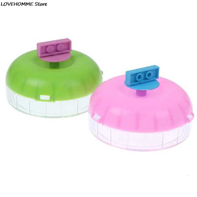 1Pc Hamster Running Disc Toy Plastic Runner Roller Golden Bear Hedgehog Running Wheel Exercise Toy Accessories M251205