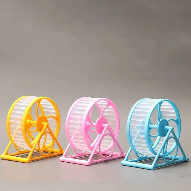 Hamster Running Wheel Ultra Quiet Anti Jamming Small Animal Sports Running Wheels Cage Accessories Toys Hamster M251205