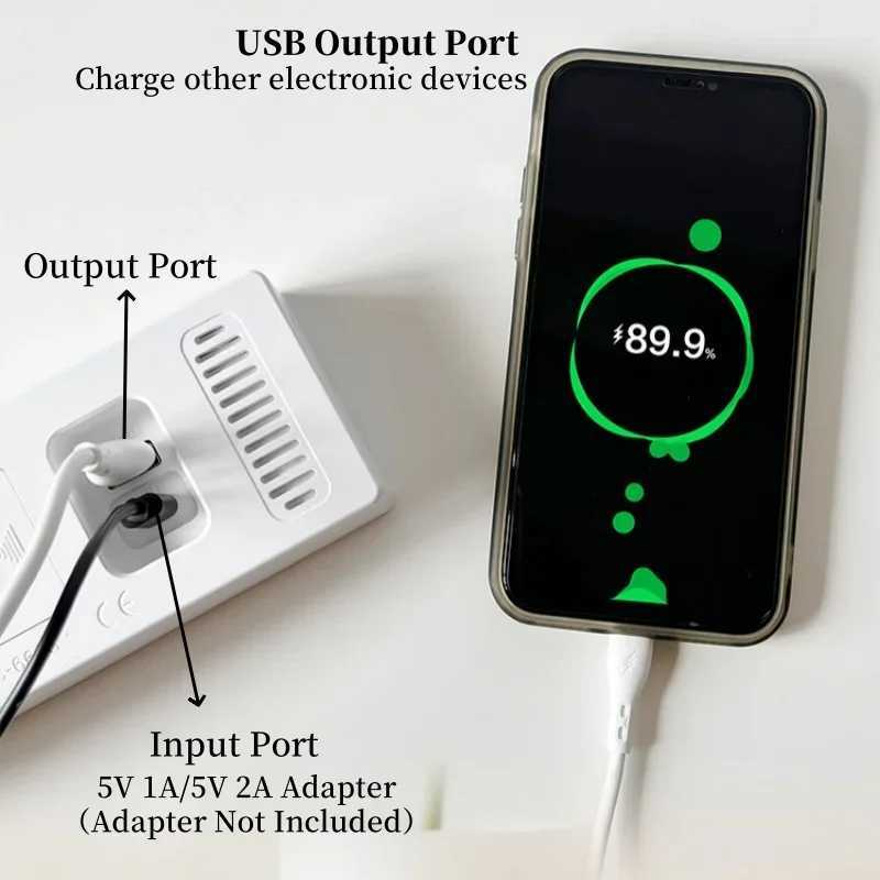 USB Powered Digital Alarm Clock TEMP Date Week Dual Alarm Timing Countdown Snooze Table Clock Auto Dimmable 12/24H DST LED Clock M251205 - view 6