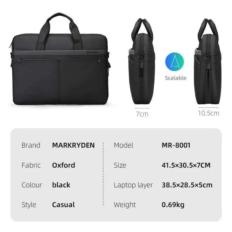 Luxury Bag Designer Shoulder Bags Totes Hobo MARK RYDEN Laptop Men Business Document Hand Bag