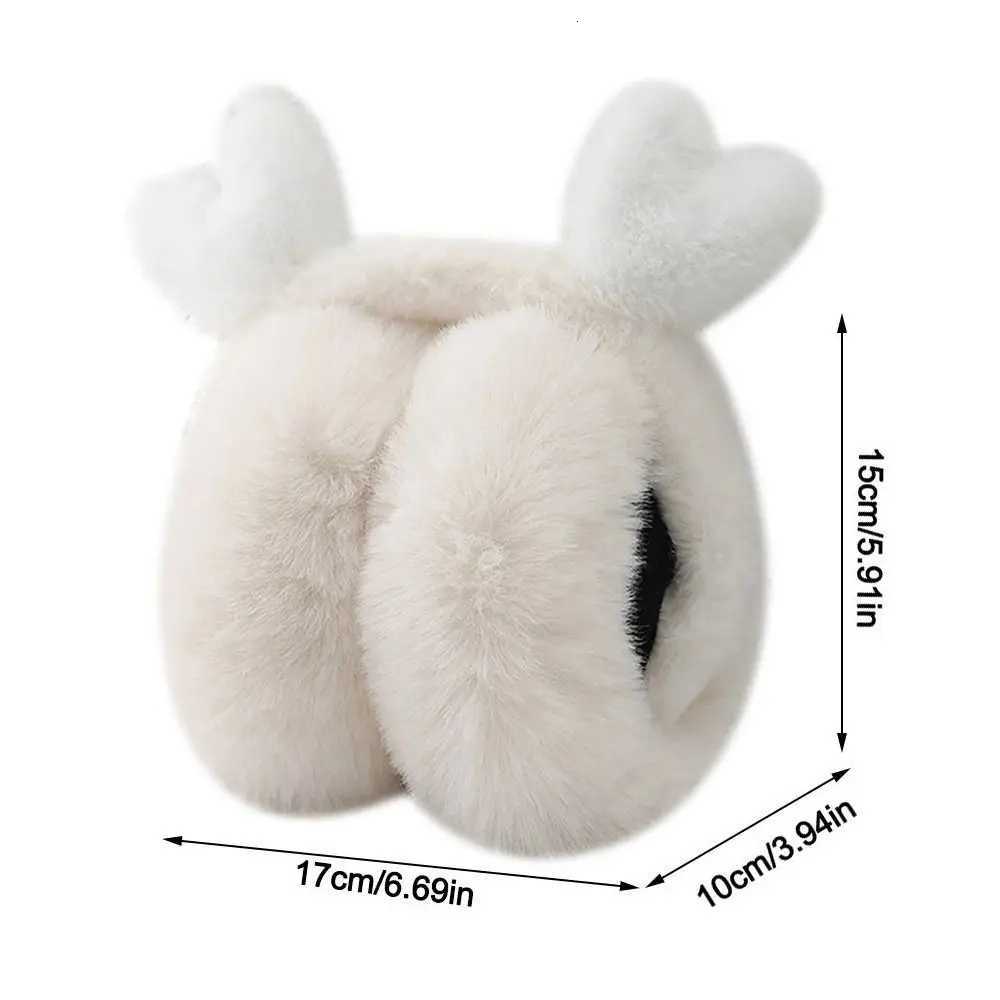 Fashion Deer Ear Earmuffs Foldable Anti-Freeze Ear Warmer Keep Warm Thickened Ear Cover for Women GirlsXJ251205 - view 7