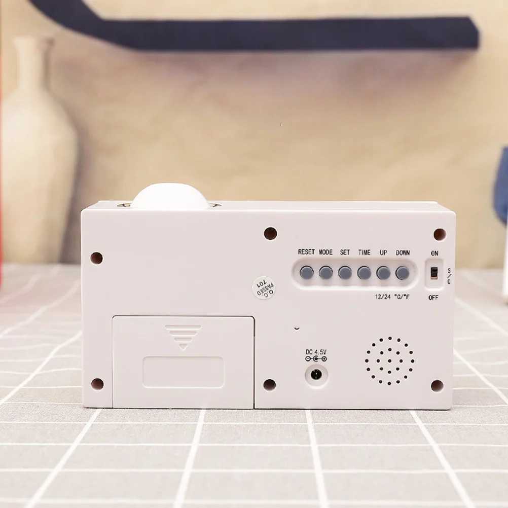 Projection Alarm Clock Led Display 90 Adjustable 12/24H Digital Temperature Display For Bedroom Wall M251205 - view 3