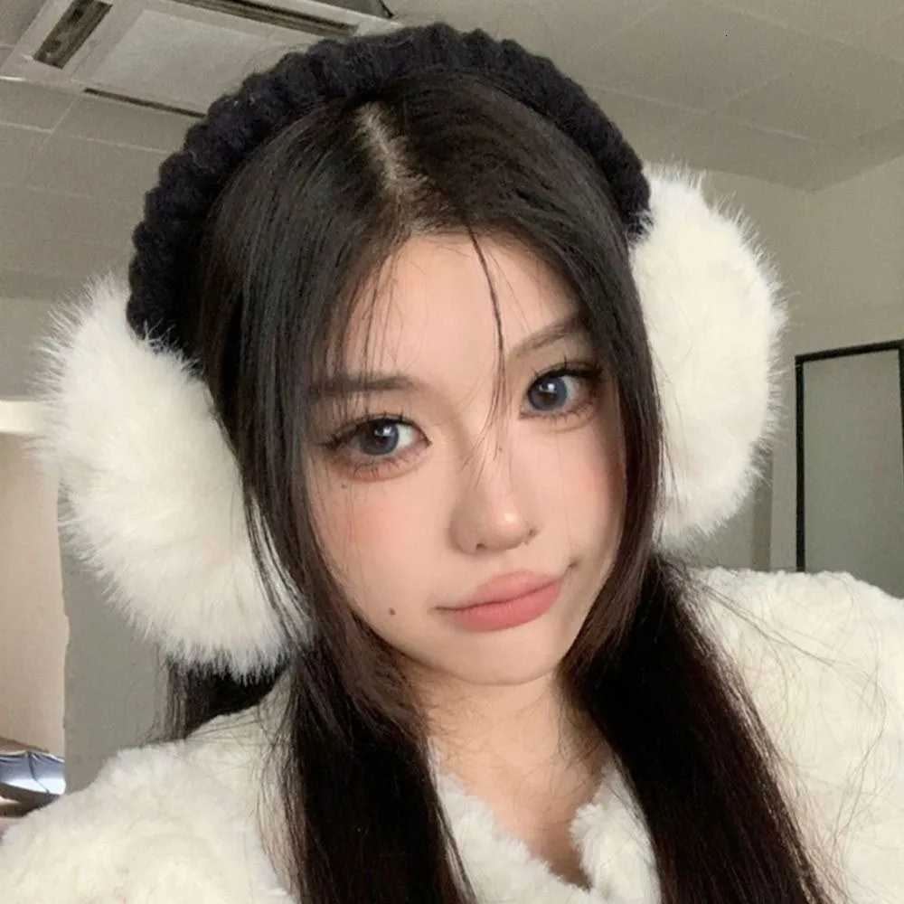 Plush Ear Muffs Soft Hair Bands Ear Cover Keep Warm Cold Protection Warm Earmuffs WomenXJ251205 - view 5