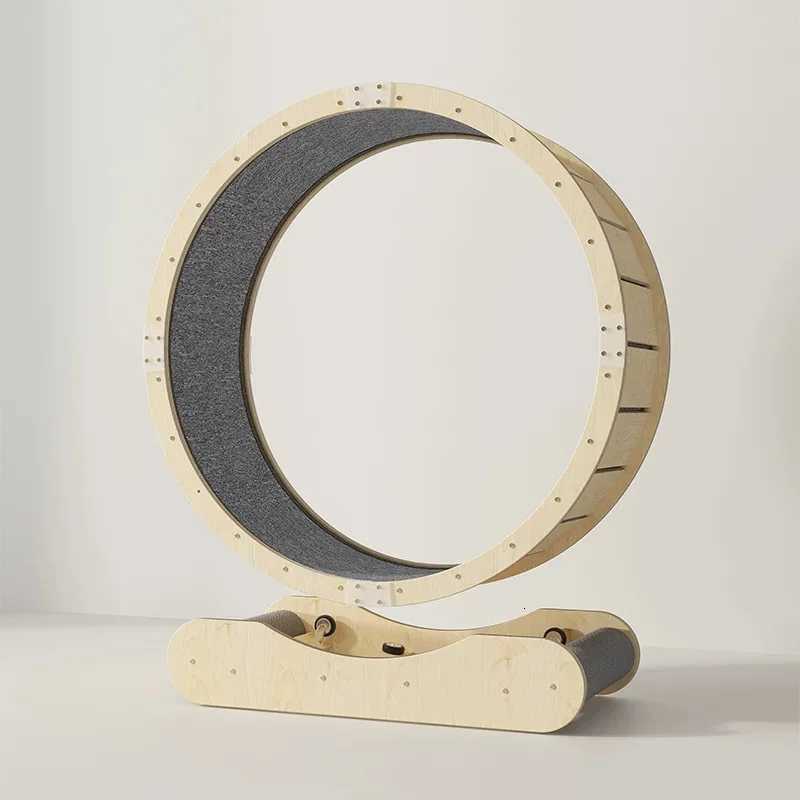 Cat Treadmill Silent Pet Fitness Roller Fiberboard Anti-Pinch Sports Running Wheel Cat Climbing Frame M251205