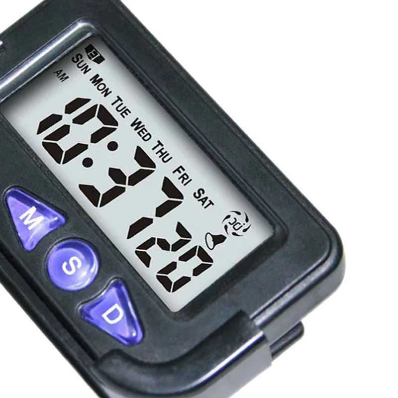 Newly Portable Pocket Sized Digital Electronic Travel Alarm Clock Automotive Electronic Stopwatch Sale M251205 - view 4