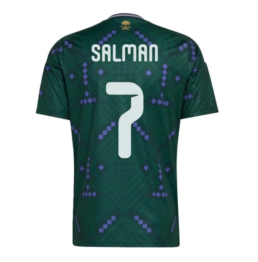 2026 Saudi Arabia world cup socer jersey 26/27 home SALMAN FERAS SALEM football shirt men National team kids kit uniform
