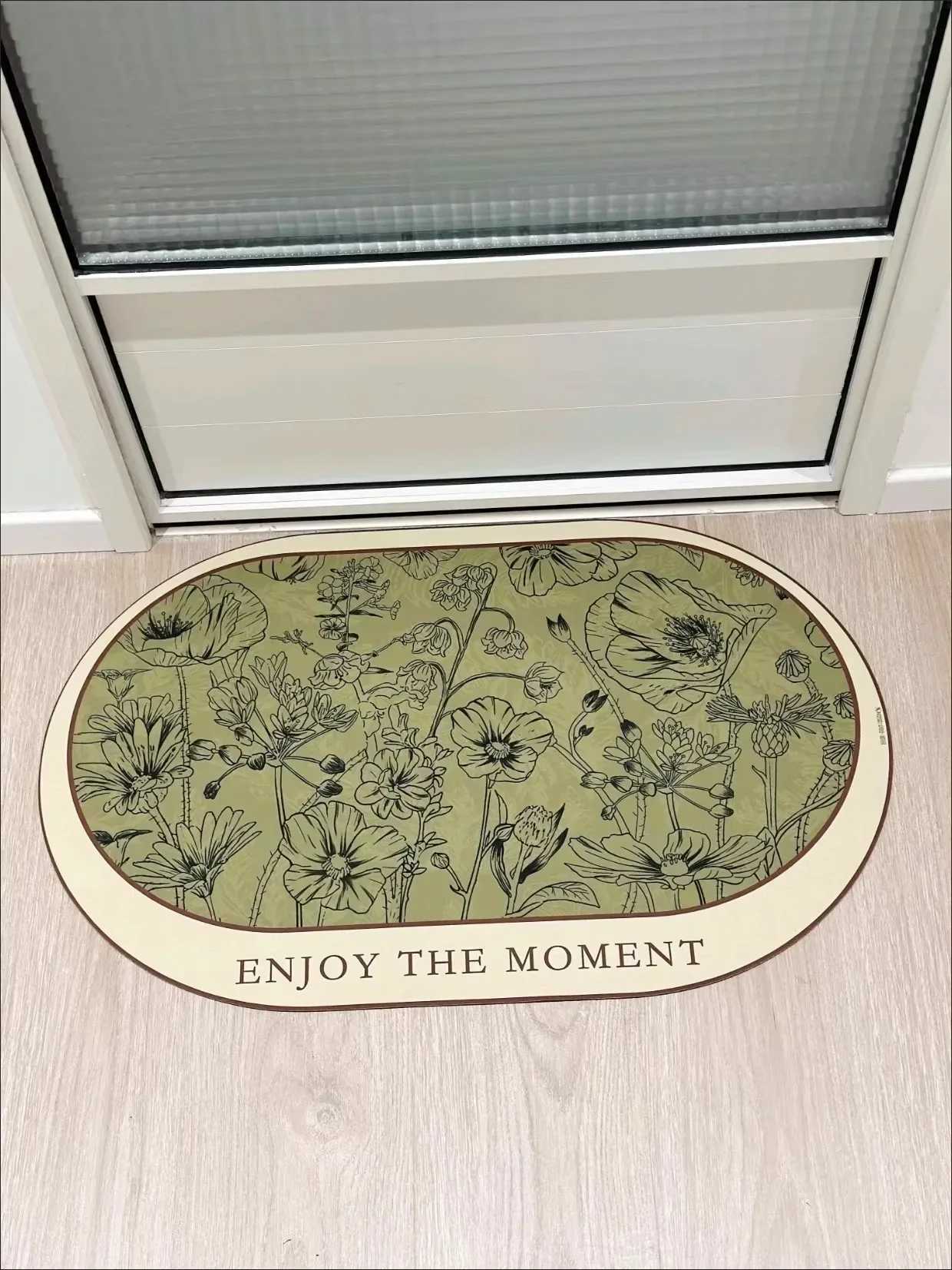 Super Absorbent Bathroom Mat Non-Slip Diatom Mud Toilet Pad Quick-Drying Floor Mat Home Bath Mat Shower Rug H251205