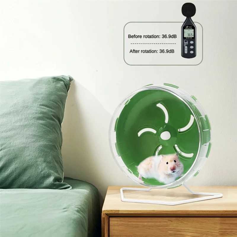 CMHI-Hamster Wheel Rat Small Mice Silent Jogging Hamster Gerbil Exercise Play Brackets Accessories D M251205