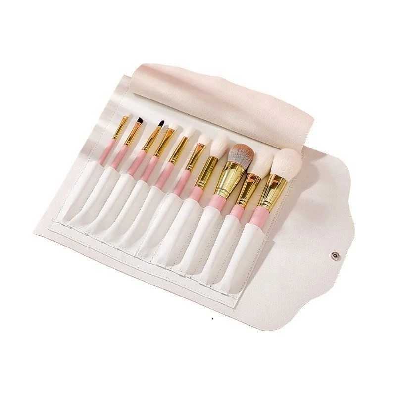 Professional 10Pcs Makeup Brush Set Soft Bristles Including Powder Brush Foundation Brush For Face Eyes And Beauty ToolsT251205