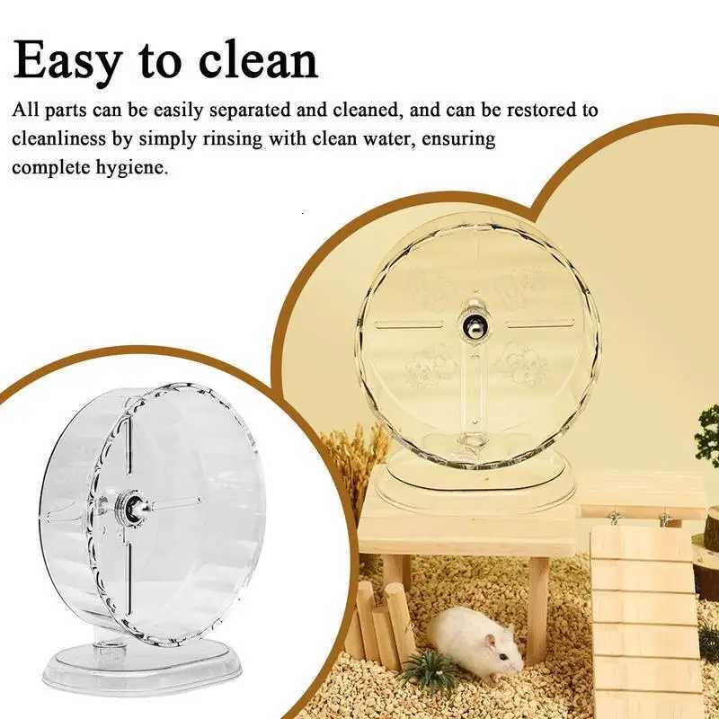 Silent Hamster Wheel Hedgehog Wheel Big Quiet Running Exercise Toy For Pet Chinchilla Dwarf Ferret Crab Hermit Syrian Hedgehog M251205