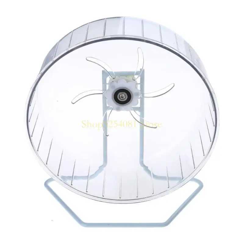 AXYC Silent Exercise Wheel with Metal Stand Plastic Spinner Hamster Running Disc M251205