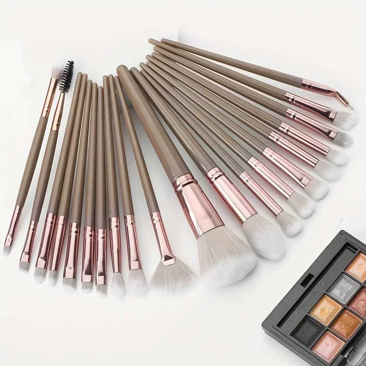 Makeup Brush Sets 20pcs Classic Multifunctional Cosmetic Brush For Making Up Supply For Dresser For Cream Powder LiquidT251205