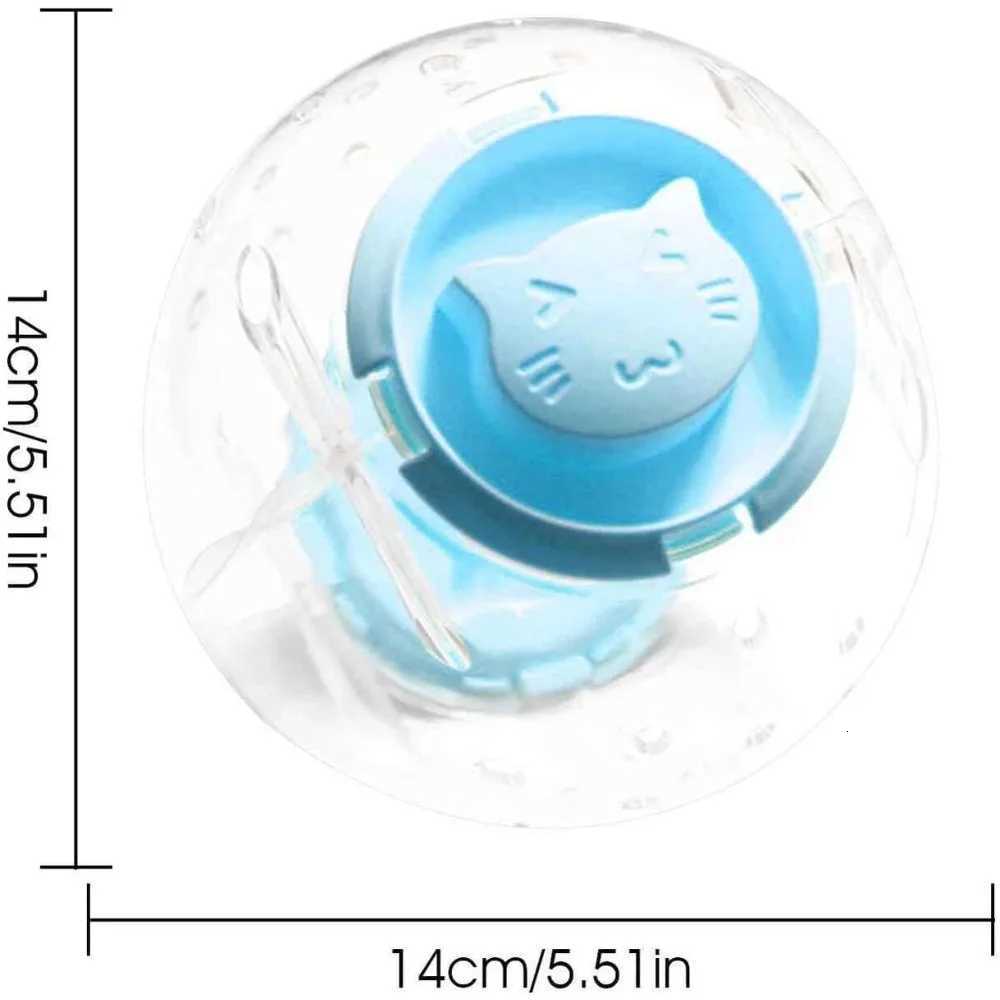 Hamster Exercise Ball Pet Toys Clear Cute Rolling Ball Running Wheel for Relieving Boredom Cage AccessoriesHamster Running Ball M251205