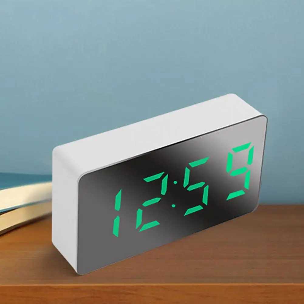738cm Digital Alarm Clock TEMP Alarms Power-off Memory Table Clock USB Powered Always On 12/24H Night Mode LED Clock M251205 - view 5
