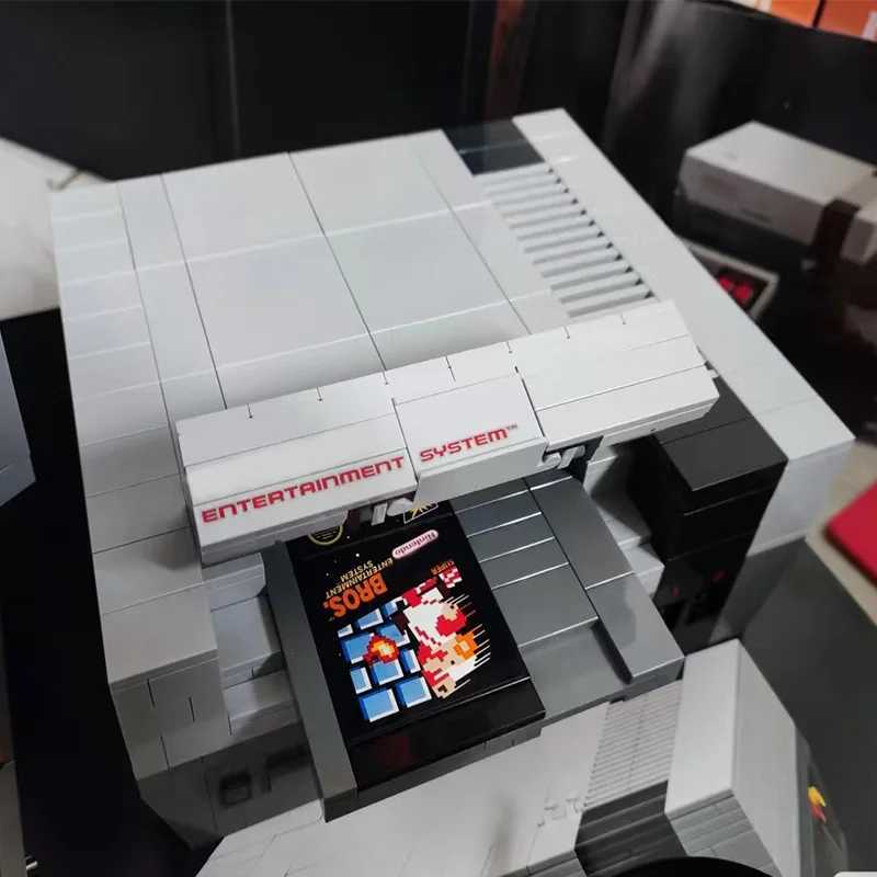stock 71374 Ideas Super Nes Game Console Model Modular Building Blocks Bricks Action Figures Educational Children Toy 2651Pcs Y251204
