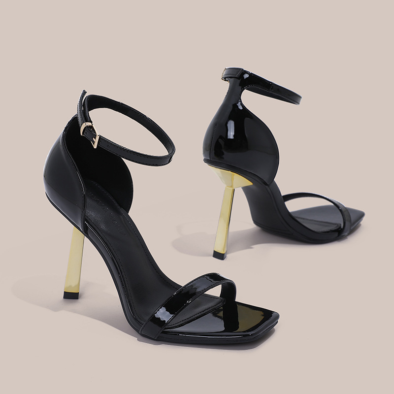 Free shipping designer shoes women high heels gold heel black heel wear-resisting breathable comfortable outdoor casual shoe