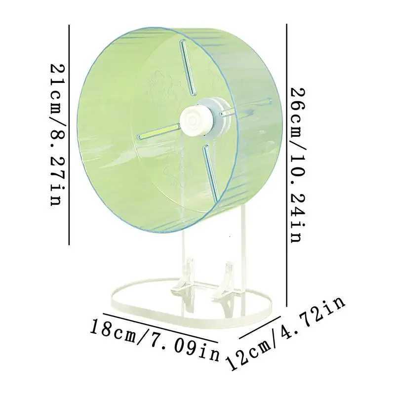 Small Hamster Wheel Pet Running Wheel Acrylic Silent Pets Exercise Spinner Accessories For Dwarf Syrian Hamster M251205