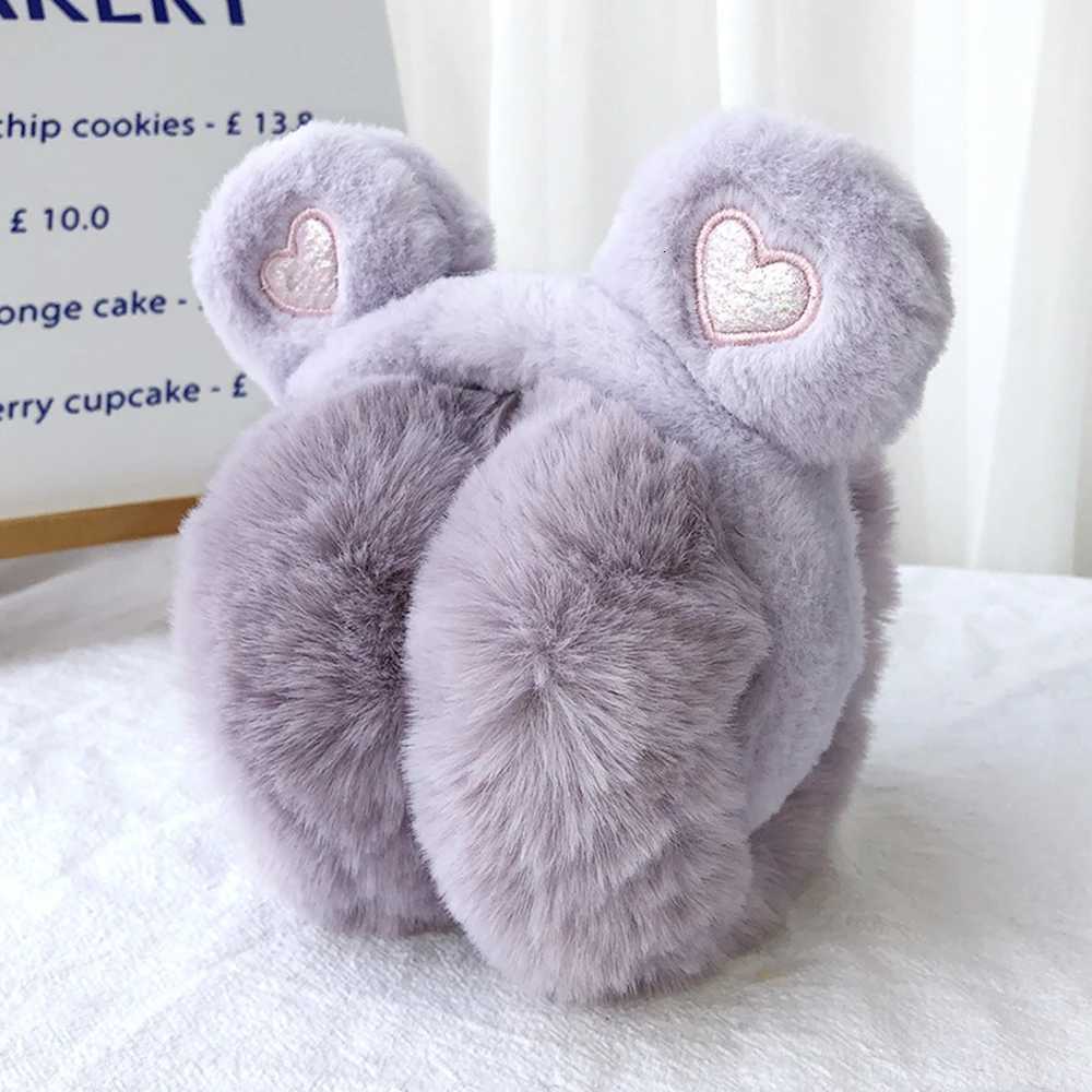 New Cute Cat Ear Warmers Glitter Ears Plush Earmuffs Winter Warm Women Ear Flap Lovely Girls Ear Muffs Cold Protection Ear CoverXJ251205 - view 4