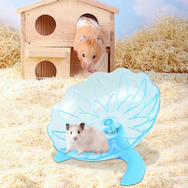 Silent Hamster Wheel Hamster Running Wheels Mice Cage Accessories Stable Transparent Jogging Spinner Pet Enrichment For Ferret M251205