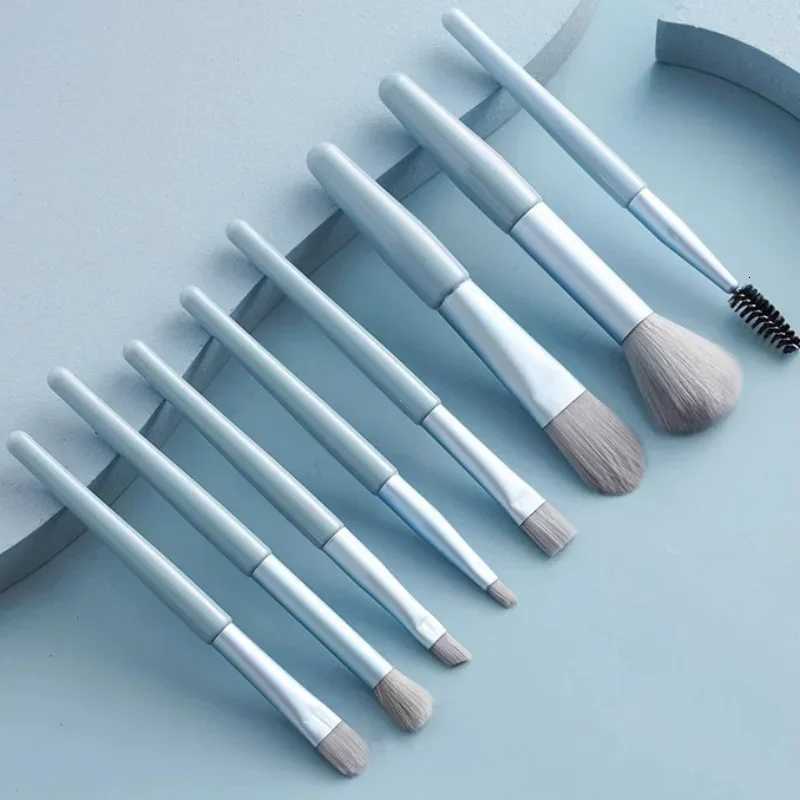 8Pcs Portable Makeup Brush Eyeshadow Foundation Blending Make up Soft Fluffy Cosmetics Concealer Makeup Brush Make Up SuppliesT251205
