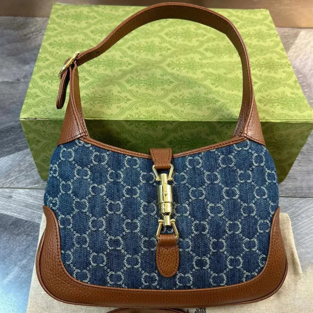 Women Bag Jackie 1961 Designer luxury Shoulder Bags Handbag Versatile Large Capacity Portable Cross Body Messenger Leather Women's Underarm Wallet Purse 5562