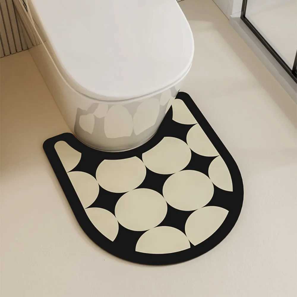 VIKAMA 3pcs Nordic Minimst Polka Dot Carpet Home Decor Super-Absorbent Bathroom Non-Slip Floor Mat Set Dirt-Resistant H251205