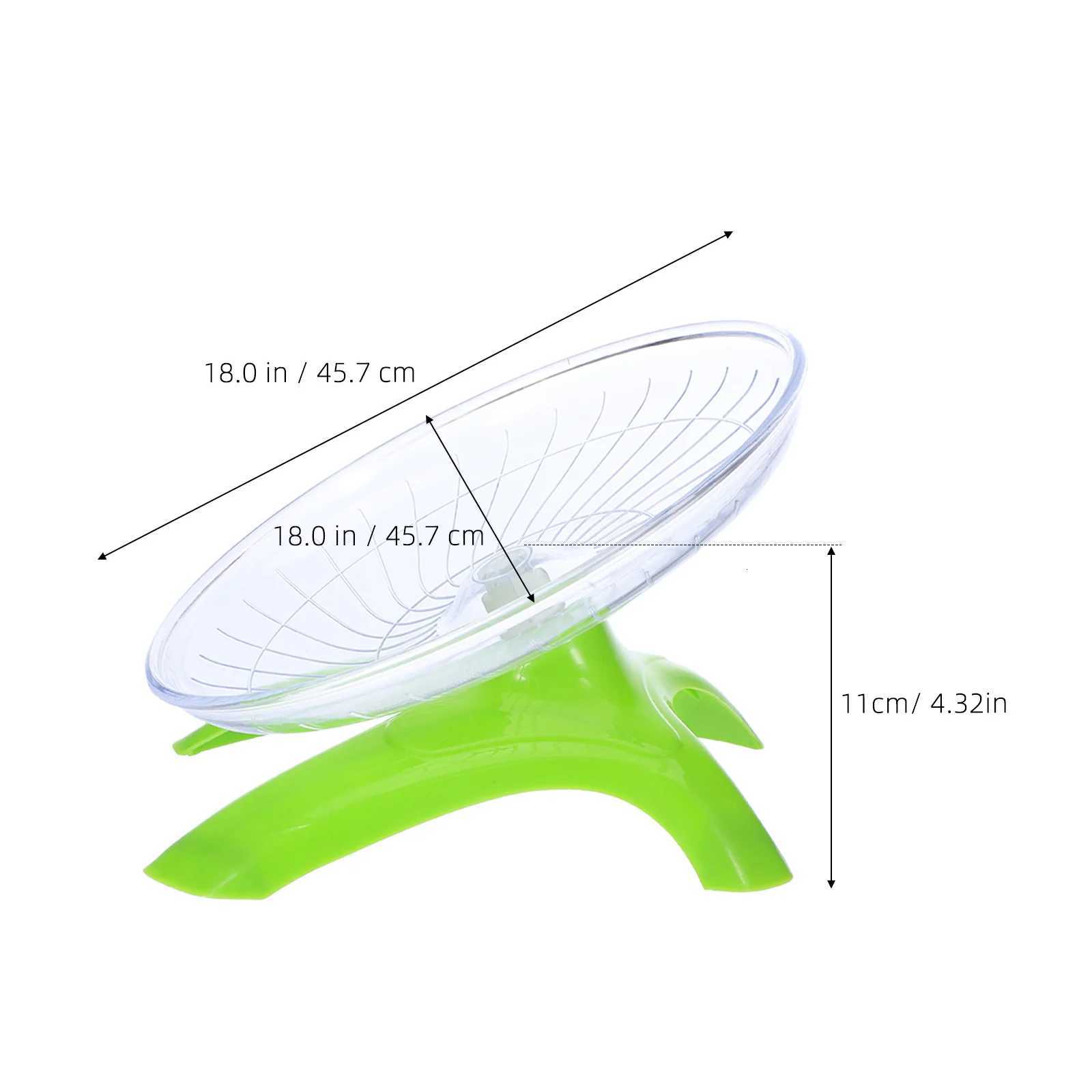 4Pcs Silent Hamster Flying Saucer Wheel for Mice Rats Gerbils Hedgehog and Small Animal Exercise Hamster Wheel M251205