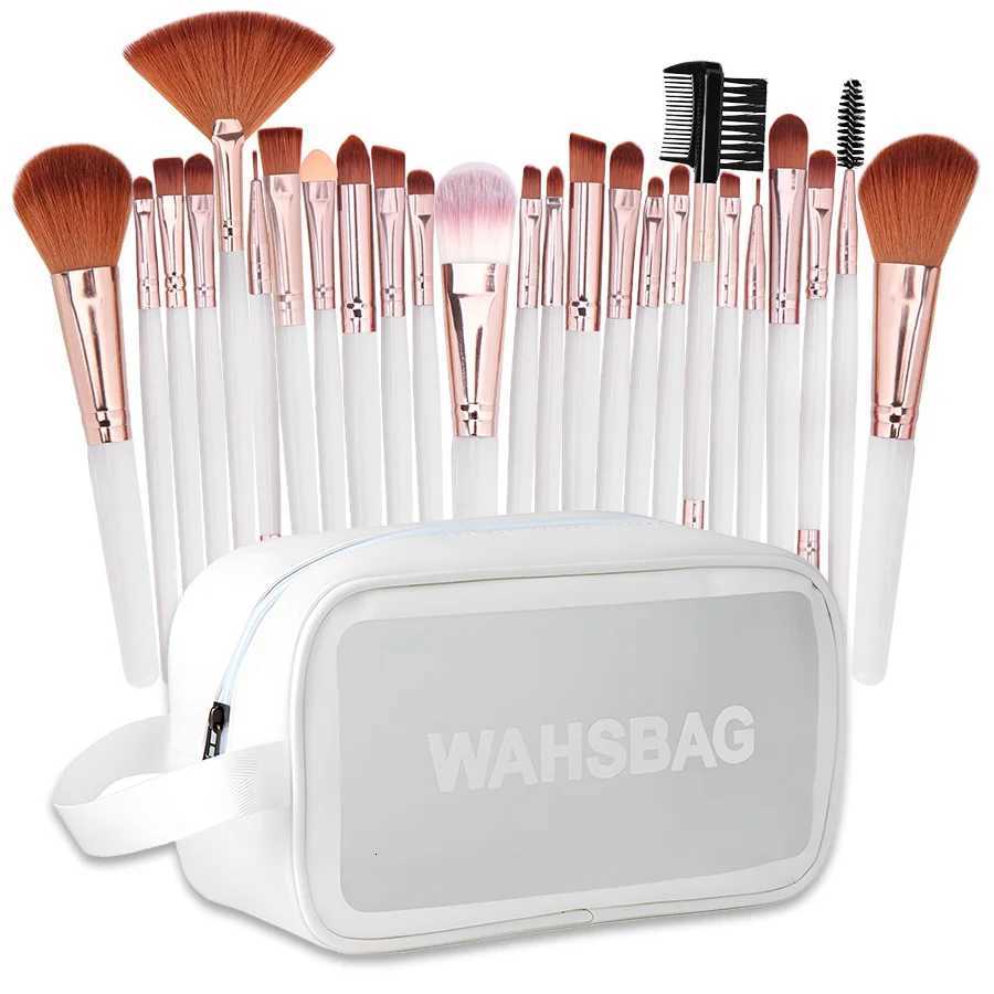 25-Piece Professional Makeup Brush Set with Portable Makeup Bag Full Face Tools for Beginners and ProfessionalsT251205