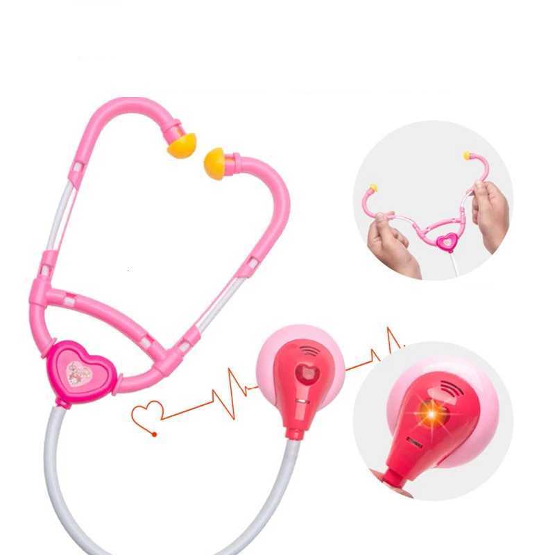 Doctor Set For Kids Pretend Play Girls Role-playing Games Hospital Accessorie Medical Kit Nurse Tools Bag Toys For Children Gift Y251205