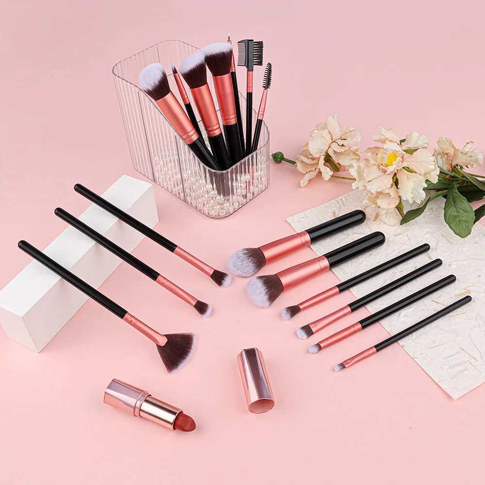 Professional 14/16PCS Makeup Brushes Set Soft Fluffy Eye Shadow Foundation Blush Powder Concealers Female Cosmetics Beauty ToolsT251205