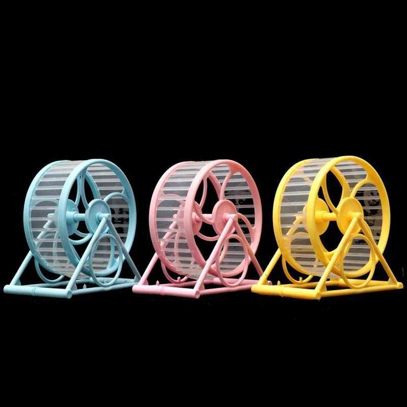 Hamster Wheel Large Cute Jogging Hamster Sports Running Wheel Hamster Cage Accessories Toys Small Animals Exercise Pet Supplies M251205