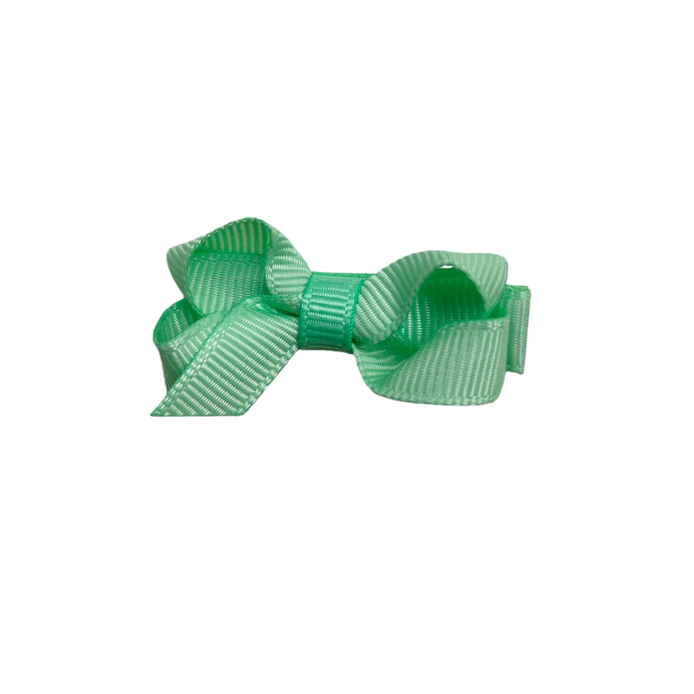 100PCS Wave Point Dot Hair Bow Side Clip Baby Girl Mini 2 Inch Hairbows Hairpins Grosgrain Ribbon Boutique Bowknot Alligator Hairgrip Headwear Wash Fa