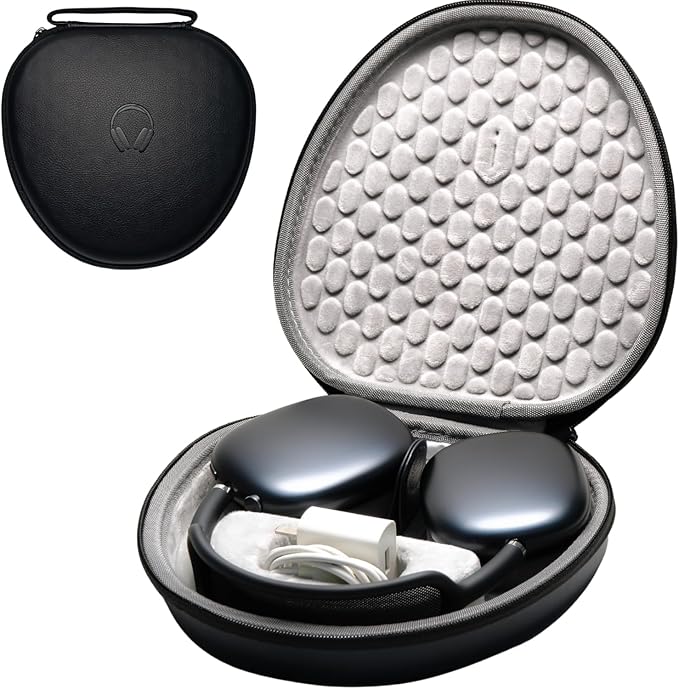 for Apple AirPods Max Case Accessories with Sleep Mode, Full Protection Water-Resistant Headphones Case AirPod Max Accessories Fits
