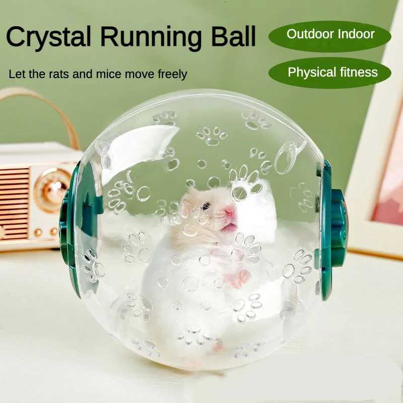 Wheel Hamster Silent Exercise Chinchilla Quiet Running Rat Hedgehog Animal Wheels Saucer Toy Cage Exercising Gerbil Animals M251205