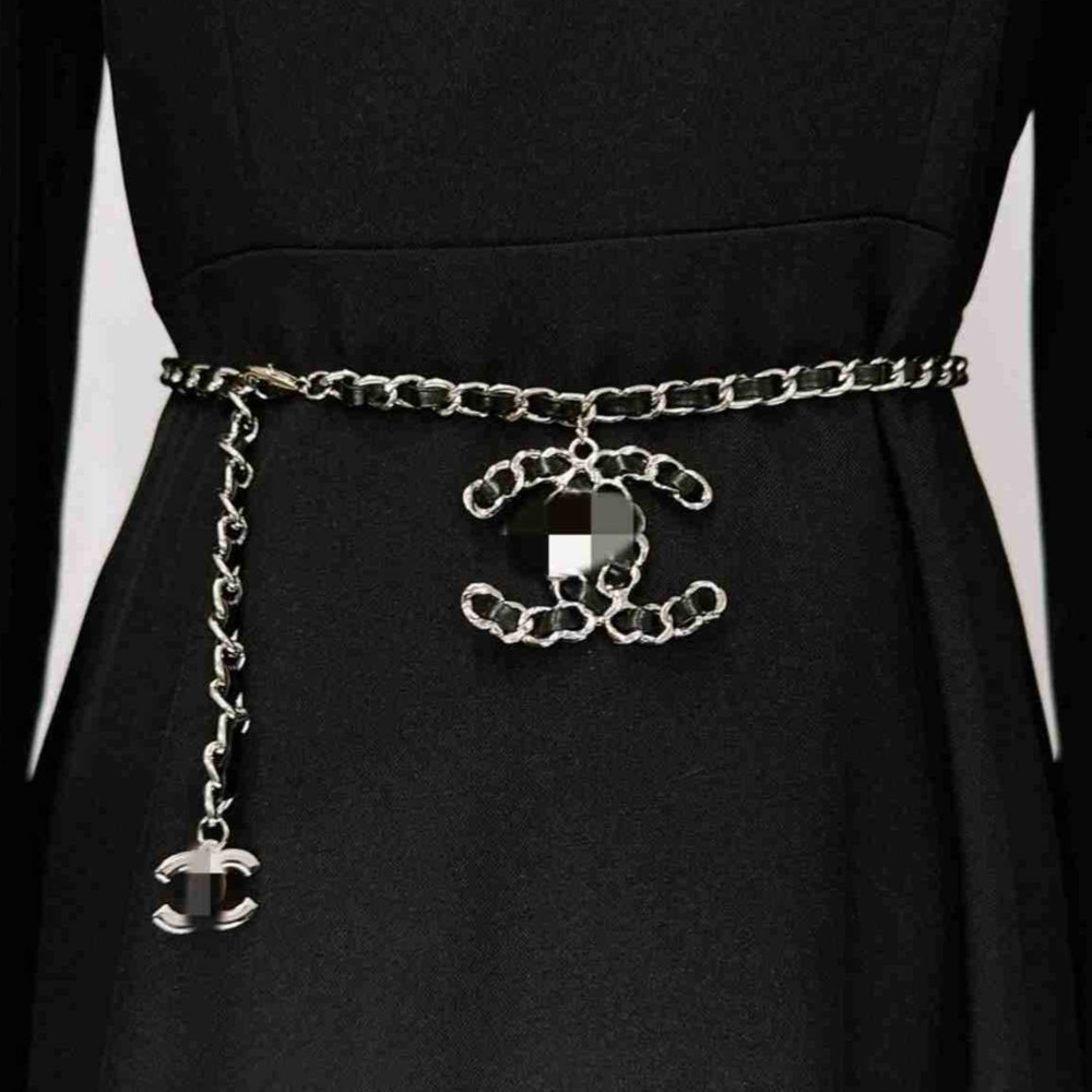 Belts Retro Gold Letter Waist Chain Multi-functional Decorative Dress for Women Denim Belt New Style of Womens Accessoriesg6j1 AA