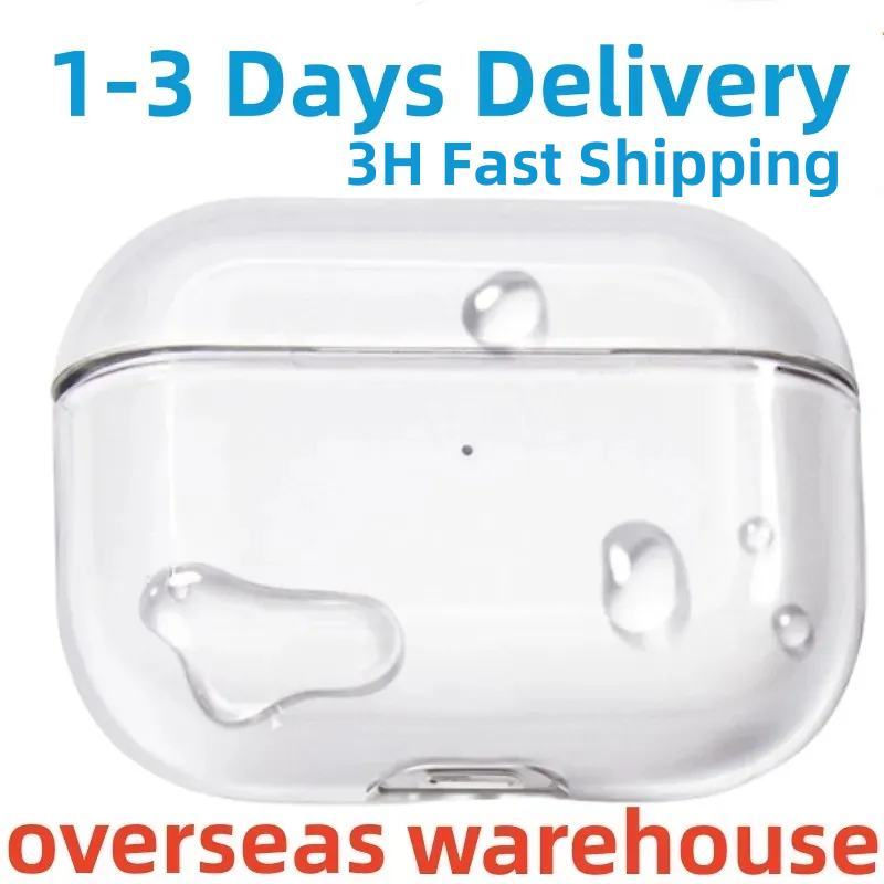 USA Stock Top Quality Apple Airpods Pro 2 3 2nd gen Air 2 3 4 Earphones Air 4 Bluetooth Headphone Accessories Silicone Protective Case Wireless Charging Box Case cover