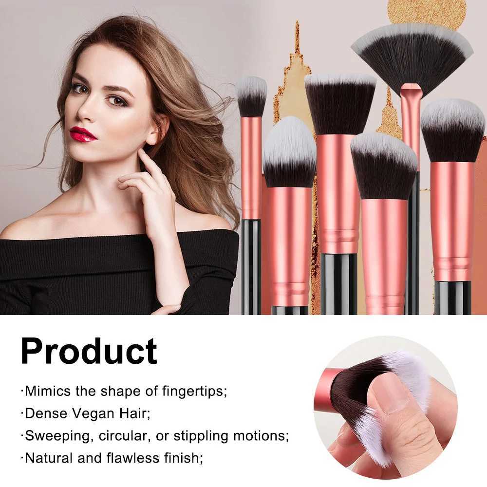 Professional 14/16PCS Makeup Brushes Set Soft Fluffy Eye Shadow Foundation Blush Powder Concealers Female Cosmetics Beauty ToolsT251205
