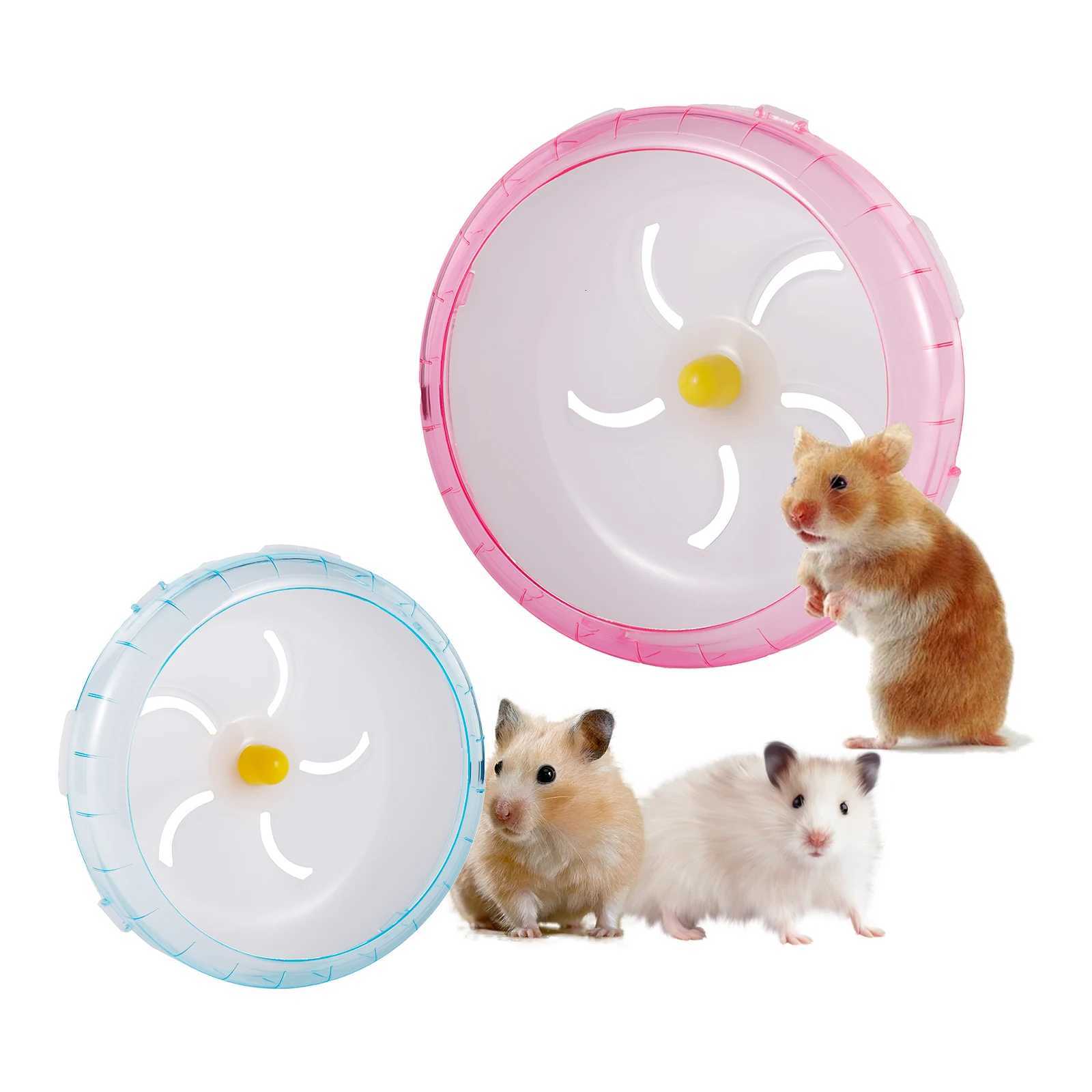 1 Pc Hamster Running Disc Toy Silent Golden Bear Guinea Pig Pet Exercise Wheel Small Pet Rotating Jogging Wheel Cage Accessories M251205