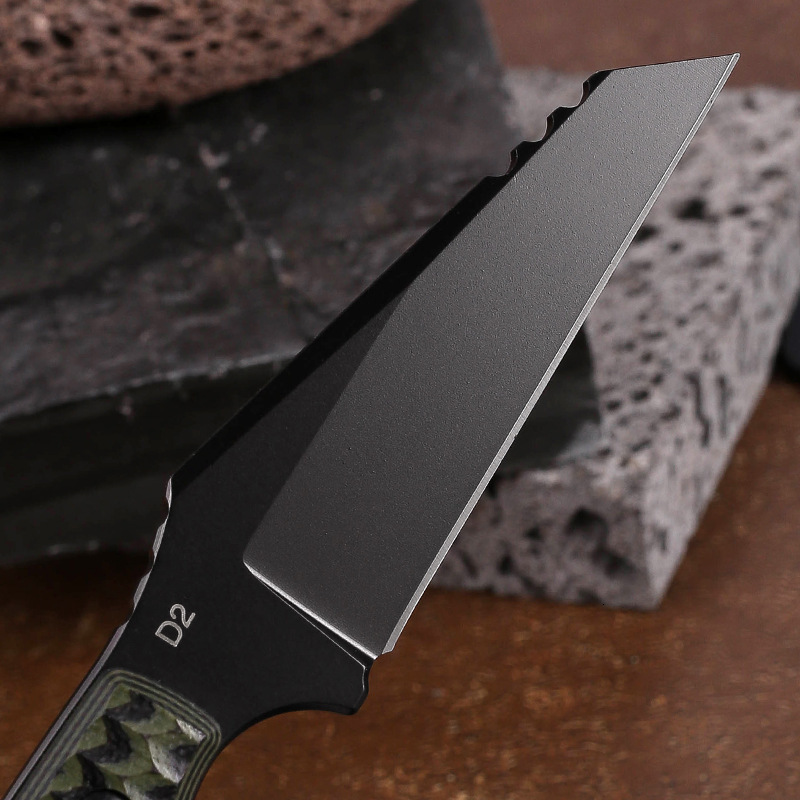 Trskt Kydex Tactical Knife With G10 Handle Cool EDC Tool For Camping Hunting Survival Necker Knife Unpacking Engraving Dropship