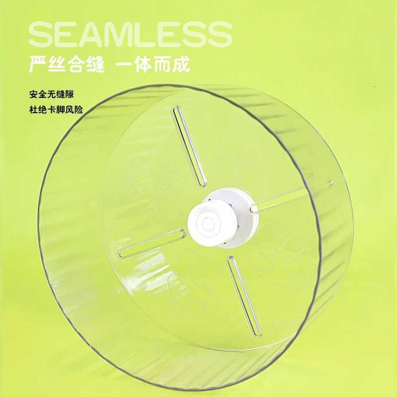 Hamster Running Wheel Ultra-quiet Roller Toy Bracket Golden Bear Pet Products Large 24Cm Running Ball Landscaping M251205