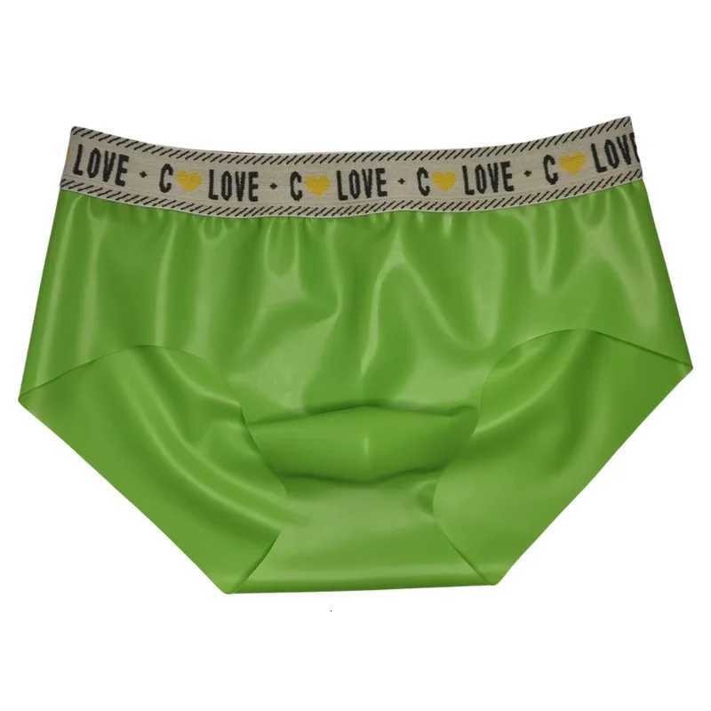 Men Sexy Latex Briefs Seamless Invisible Panties Nightwear Sexy Translucent Rubber Underwear Scrotum Bulge Low Waist Porno Pants X251205 - view 5