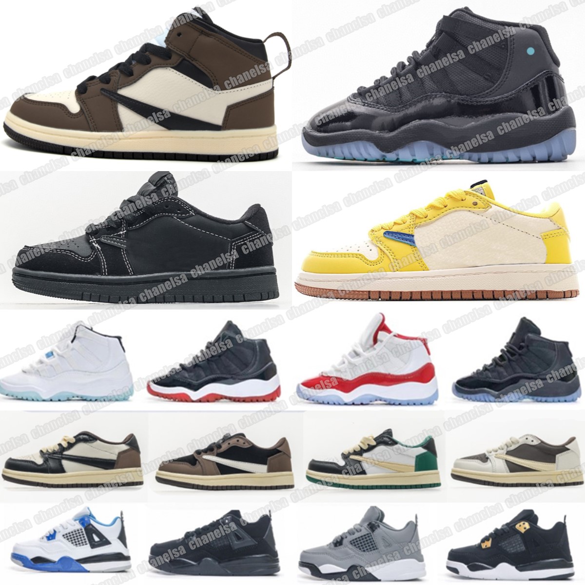 kids shoes Toddler sneakers low pink olive Black Mocha infant boys girls youth Basketball shoe Designer trainer