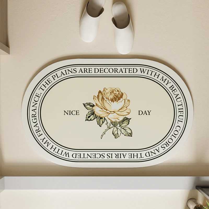 VIKAMA 3PCS Bathroom Water Absorbing Soft Xerathite Floor Mat U-Shaped Toilet Pad Anti-Slip Wash Basin Carpet Home Decoration H251205