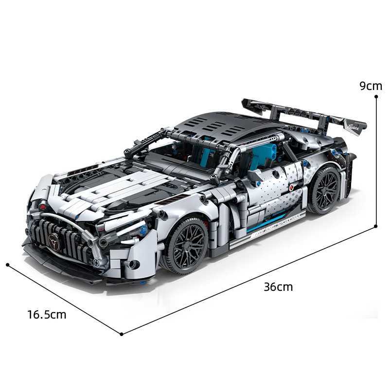 1466 PCS Racing Car Building Blocks Set 114 Scale Sports Vehicle Model Kit for Adults Toys for Boys Birthday Gifts J251205