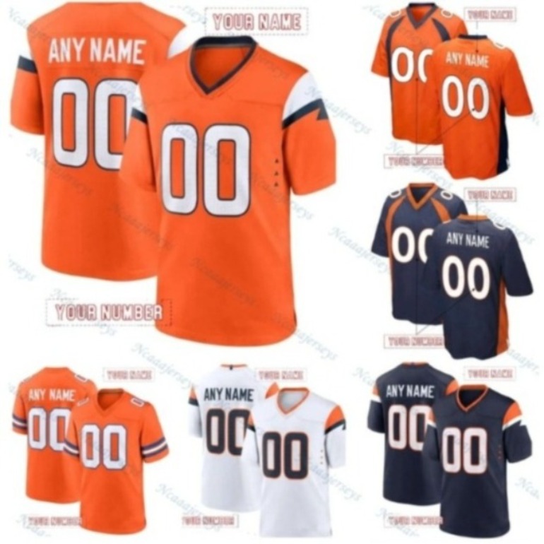 10 Bo Nix 2 Patrick Surtain ll 7 John Elway 14 Courtland Sutton Personalized Customized Football Jerseys Custom Any Number Name Men Women Youth For Fansdss